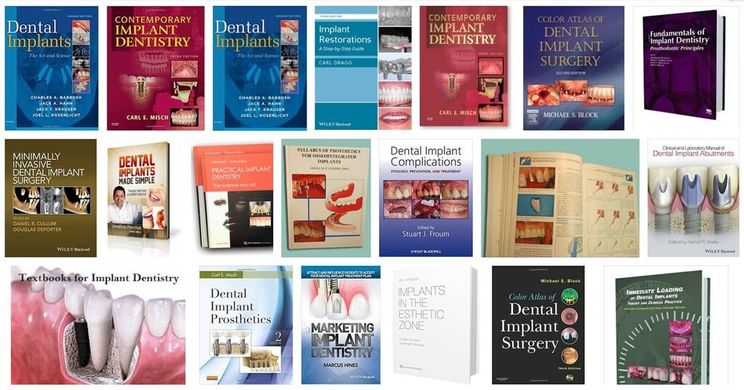 Величезна бібліотека стоматолога англійською мовою - понад 1500 книг